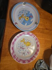 Vtg Gibson Looney Tunes Tweety Bird Plate Ceramic