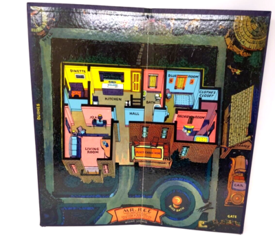 Selchow & Righter Mr. Ree The Fireside Detective 1946 Board Game