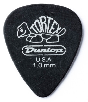 JIM DUNLOP 488P Tortex Pitch Black Standard 1,00mm