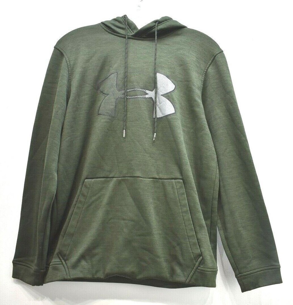 Under Armour Men Drawstring Kangaroo Pocket Loose-Fit Casual Hooded Sweatshirt M