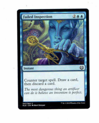Failed Inspection Instant #47 Common KLD Matt Stewart WOTC 2016 #MTG Card