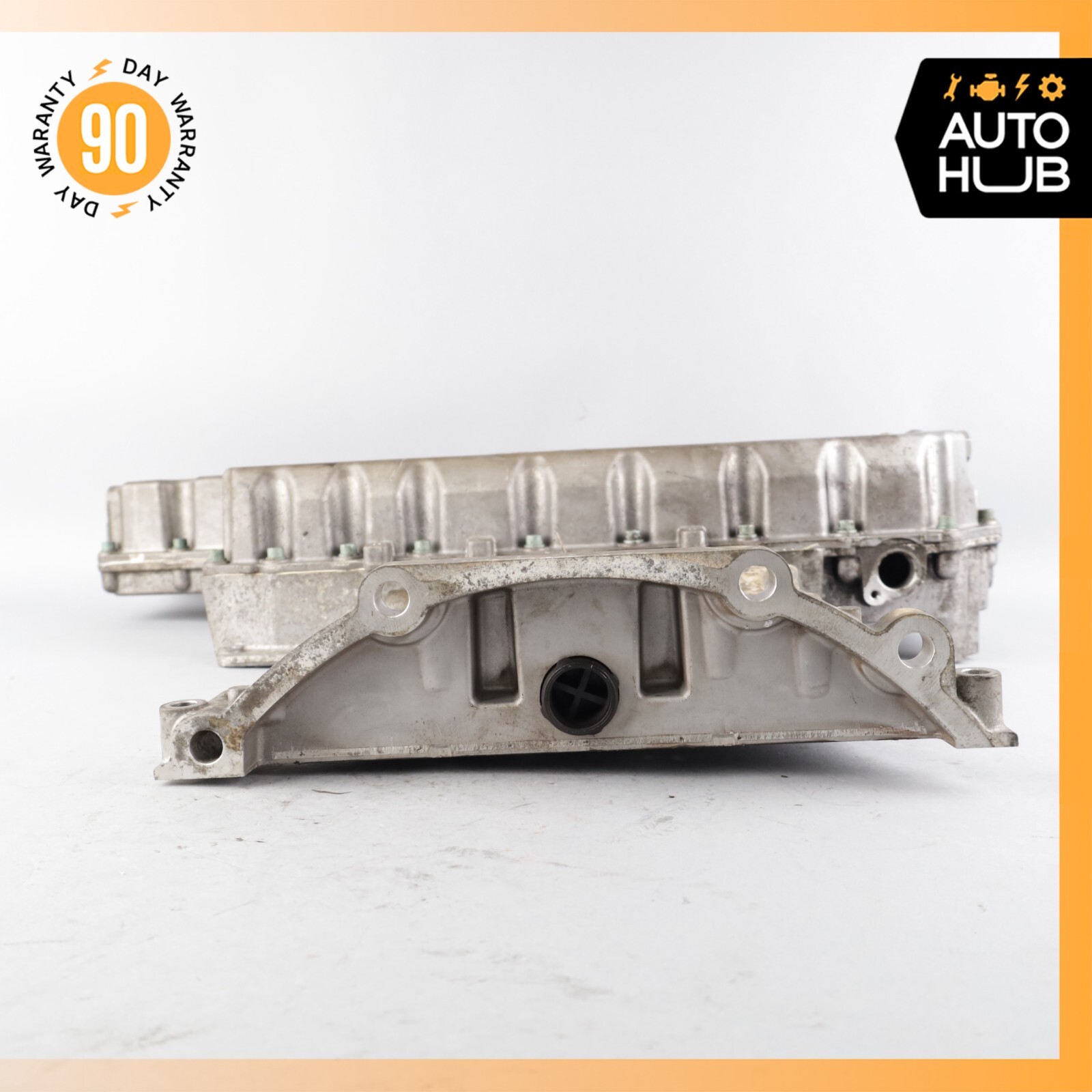 03-18 Bentley Continental Flying Spur  6.0L Engine Lower & Upper Oil Pan OEM 78k