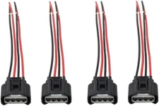 Pack of 4 Ignition Coil Female Connector Plug Harness Pigtail for Hs250H Vibe Ca