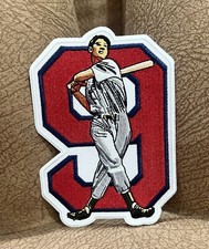 RARE Ted Williams The Kid 4.75in Boston Red Sox HOF Iron On Patch Logo MLB