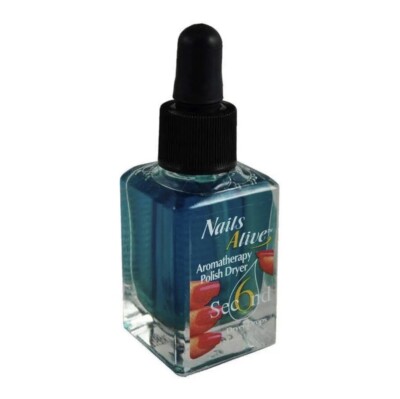 Nails Alive  6 Second  Aromatherapy Dryer Drop 1.19 oz.  Blue Smells Good