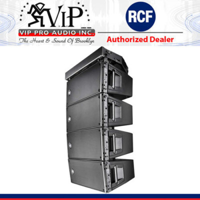 4 pcs RCF HDL 10-A Active Line Array Module 1400W Amplified Speaker OPEN Box