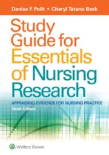 Study Guide for Essentials of Nursing Research - Paperback - GOOD