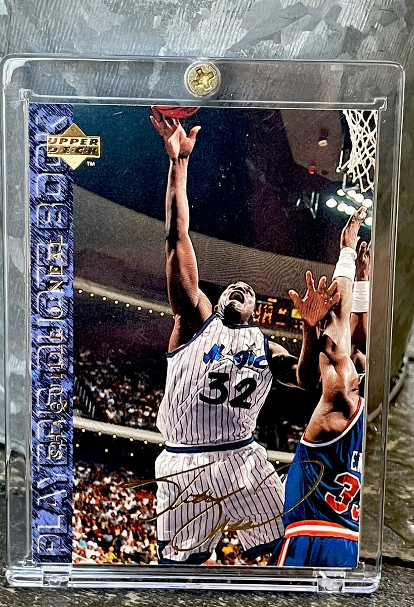 その他 NBA Autograph Card Shaquille O'neal SHAQ O'NEAL CARD ORIGINAL GOLD FOIL SIGNATURE RARE SP INSERT MAGIC