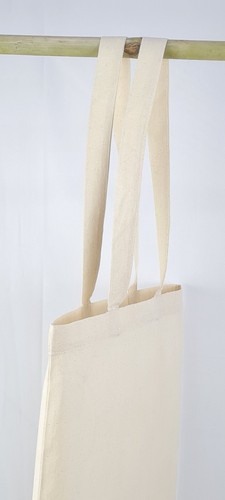 10 x 100% COTTON SHOPPING PLAIN BAGS ECO FRIENDLY TOTE SHOULDER SHOPPER HANDBAG - Picture 3 of 6