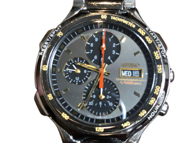 SEIKO セイコー スピードマスター 純正ベルト 7T59-7A00 ジャンク SEIKO セイコー スピードマスター 純正ベルト 7T59-7A00 ジャンク