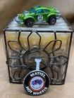 Redline Hot Wheels EVIL WEEVIL & BUTTON Abolutely Gorgeous LIME Evil Bug.  NM/MT