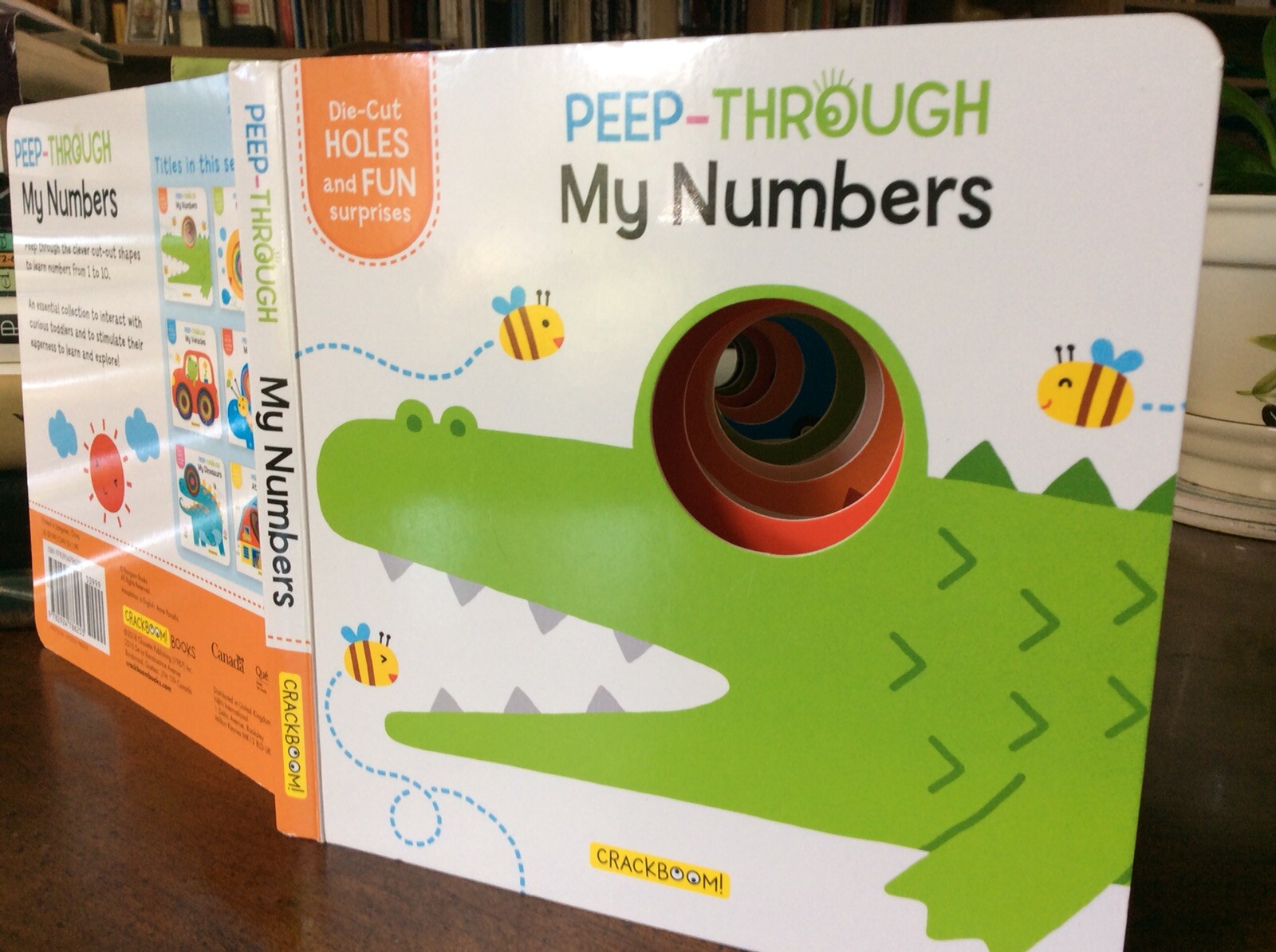 Peep Through ... My Numbers by Bangson Books Board Book