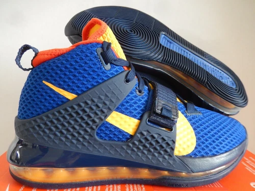 NIKE AIR FORCE MAX II MIDNIGHT NAVY BLUE-AMARILLO YELLOW SZ 7 [CT1482-400]