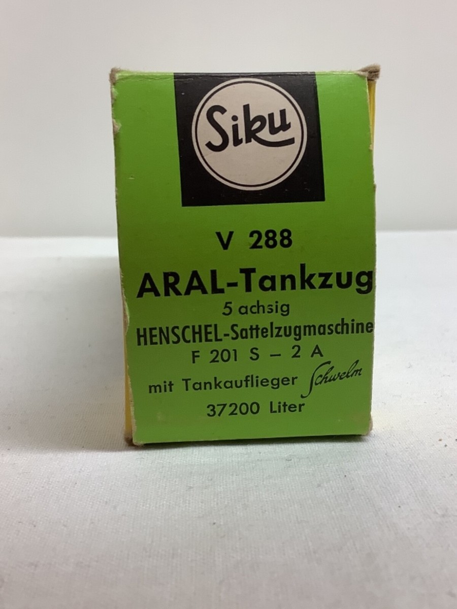 Siku V 288 343 Hanomag Henschel Aral Tanklastzug Tankzug in Siku V 288 343 Hanomag Henschel Aral Tanklastzug Tankzug in