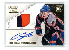 2012-13 Panini Anthology Luxury Suite Gold Auto /25 Casey Cizikas #85 Rookie RC