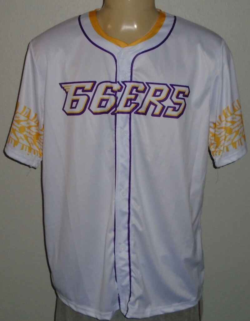 Inland Empire 66ers 24 Los Angeles Lakers Colors Minor League Promo Jersey  Men L