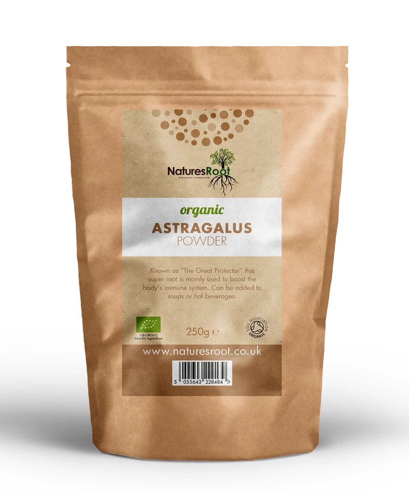ORGANIC ROOT Organic Astragalus Root Powder- Healing & Digestive Astragalus Herbal Supplement