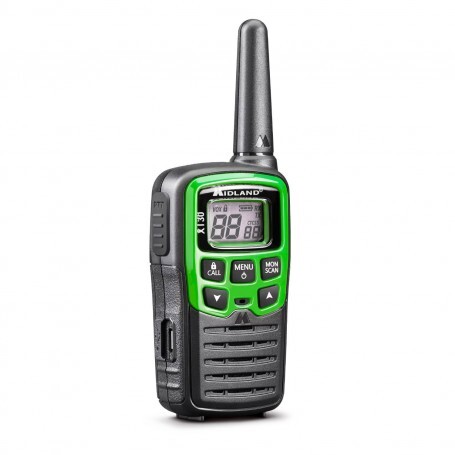 Midland XT30 Walkie Talkie 16 Canali Portata 6 Km PMR446