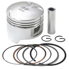 Piston Rings Pin Kit for Honda VLS400 VLX400 VRX400 NV400 NC25E NC26 64.25mm +25
