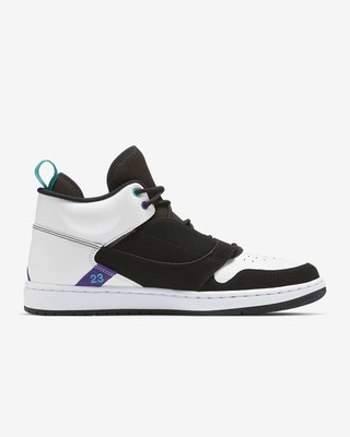 jordan fadeaway black and white