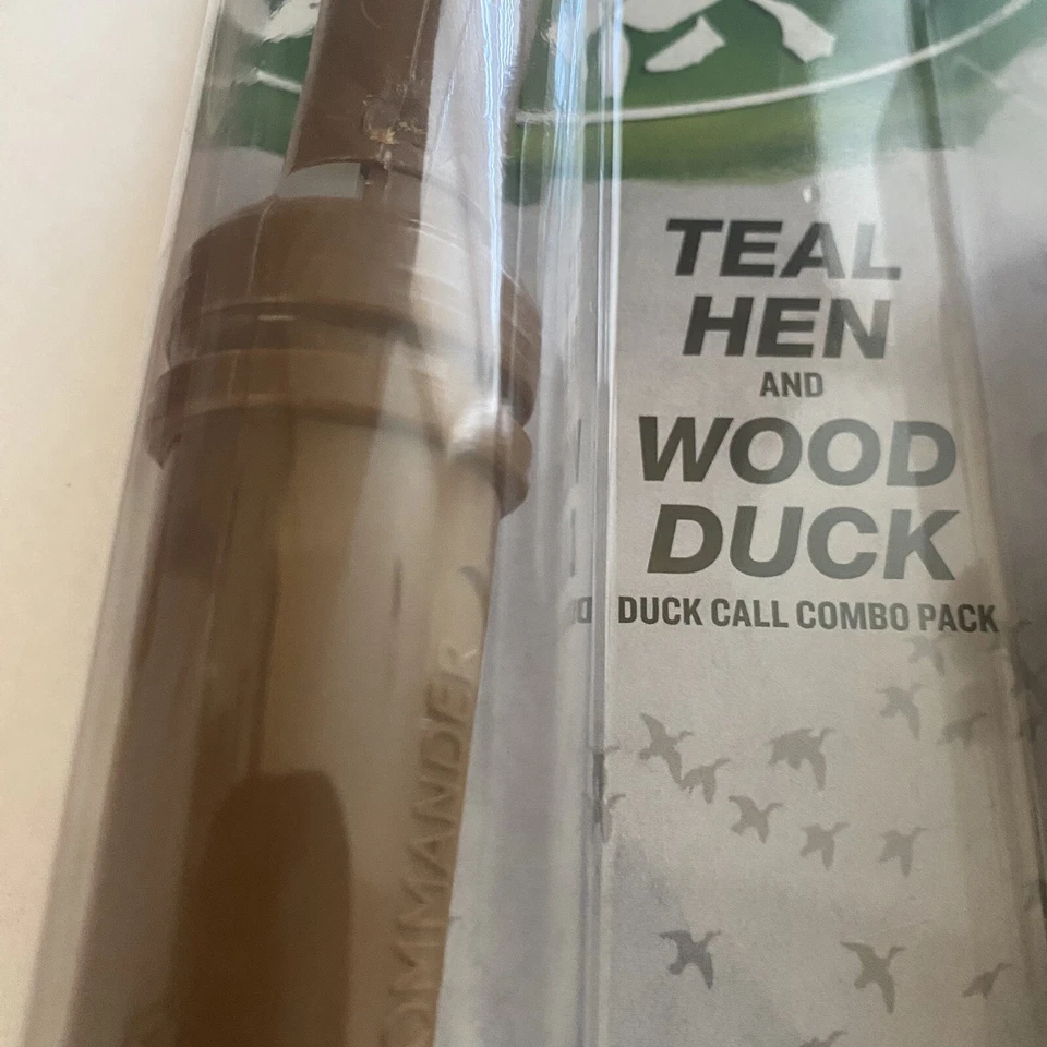 Duck Commander Dynasty Teal Hen Wood Combo Duck Call NIB Phil Robertson Season T - Image 3 of 4