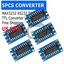 5Pcs Mini RS232 To TTL MAX3232 Converter Adaptor Module Serial Port Board