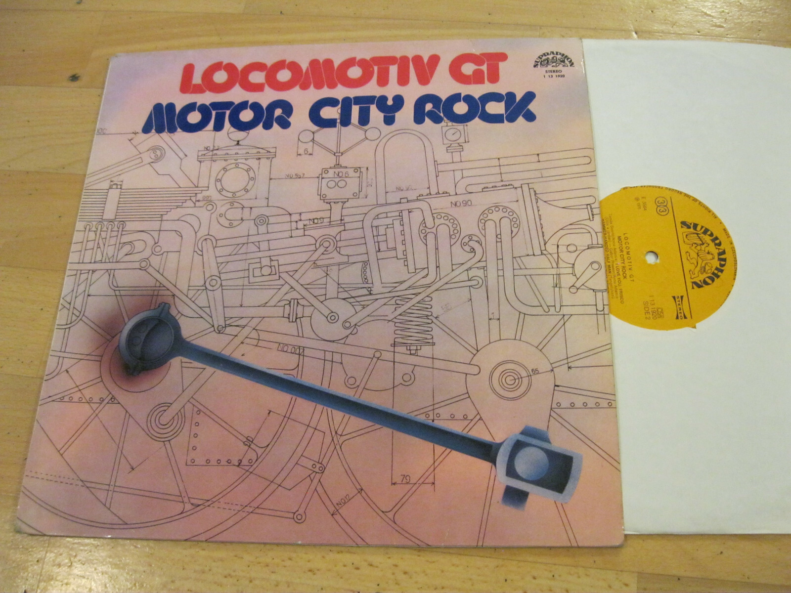 LP GT Motor City Rock Supraphon CSSR Vinyl 1 13 1920