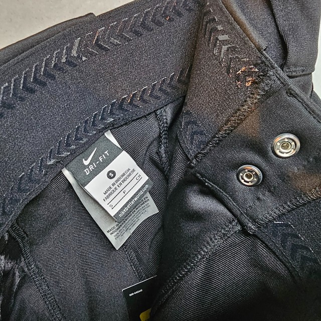 Nike Womens Diamond Invader 3/4 Length Softball Baseball Pants Black S