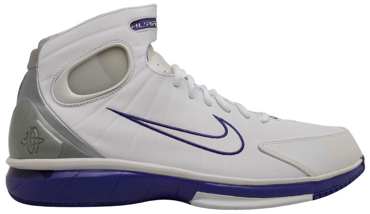 Nike Air Zoom Huarache 2K4 White Pro Purple for Sale