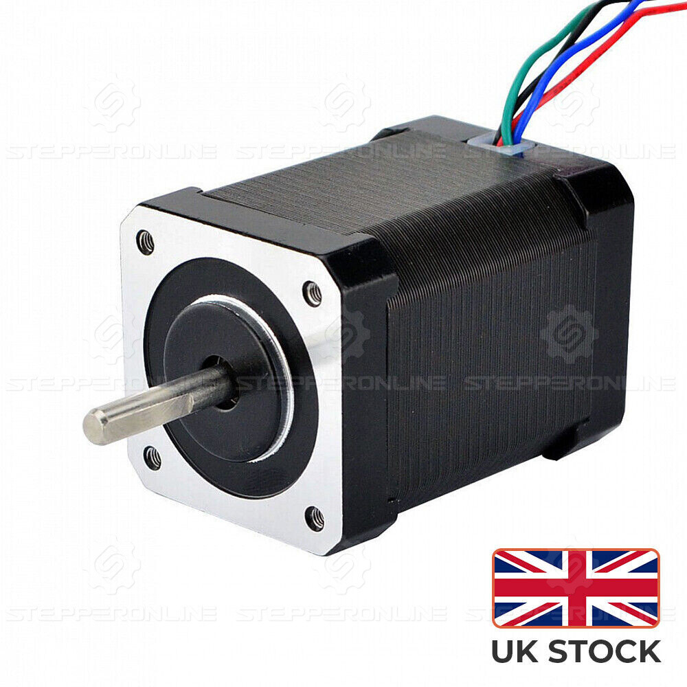 STEPPERONLINE Nema 17 Stepper Motor 65Ncm 2.1A 42x60mm 3D Printer CNC Extruder