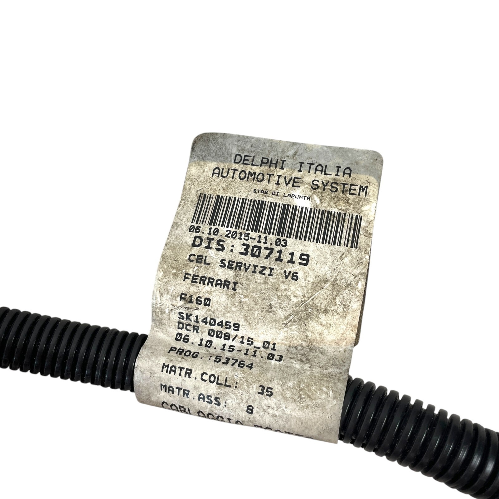 Maserati Ghibli M157 2014-2020 OEM 3.0L Engine Motor Power Wiring Harness 304801