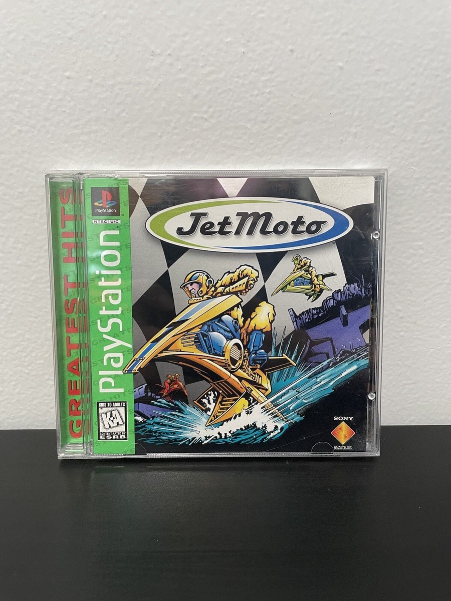 Jet Moto PS1 PlayStation 1 CIB Greatest Hits Sony Video Game Jet Moto PS1 PlayStation 1 CIB Greatest Hits Sony Video Game