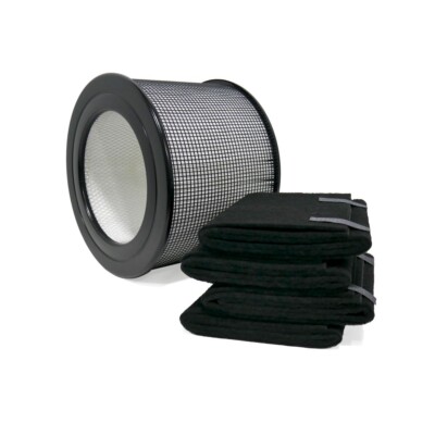 BlueBird Filters Replacement HEPA & Carbon Pre Filter Kit For Honeywell 50250