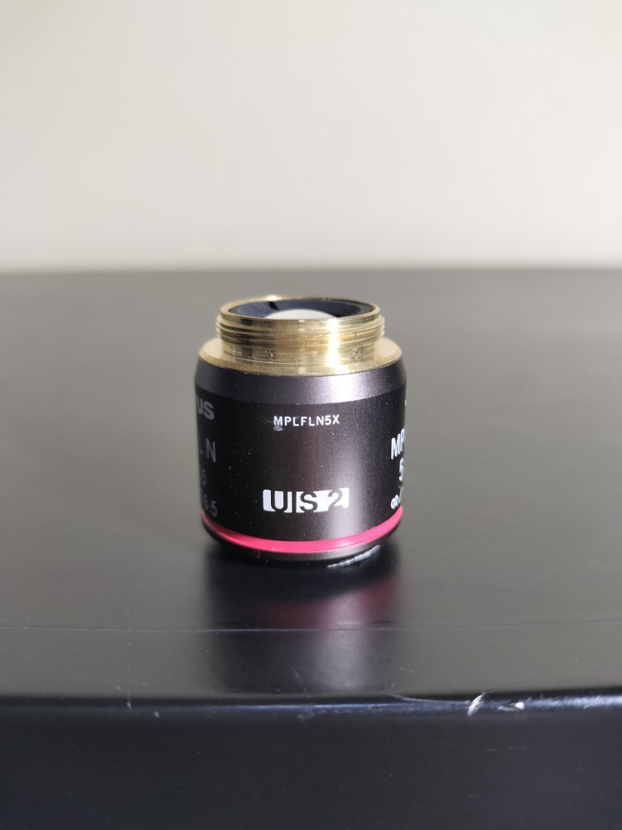 OLYMPUS MPlanFL N 5x/0.15∞/-/FN26.5 Microscope lens OLYMPUS MPlanFL N 5x/0.15∞/-/FN26.5 Microscope lens