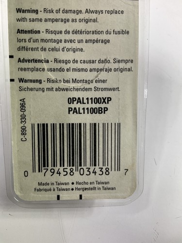 Littelfuse PAL1100BP 100 Amp Pal Male Terminal Fuse - Picture 3 of 3