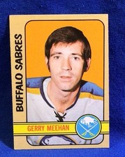 1972-73 Topps - Gerry Meehan #16 Buffalo Sabres