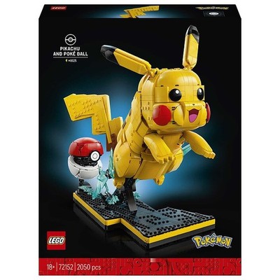 LEGO 72152 Pikachu und Pokéball Pokemon SEALED IN BROWN BOX