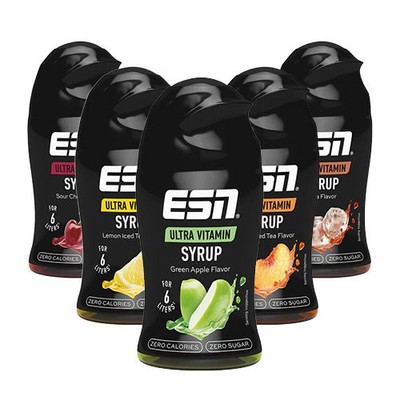 ESN Ultra Vitamin Syrup - Sirup zuckerfrei 65 ml | IN 5 GESCHMACKSRICHTUNGEN