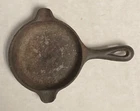 Vintage Cast Iron Skillet Ashtray  Wagner Ware 1050 Miniature USA Metalware