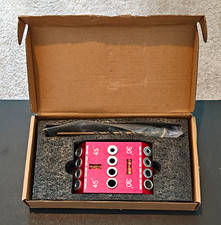 C220 Red Aluminum Drill Jig Template Set 30/45 Degree Drill Guide Block