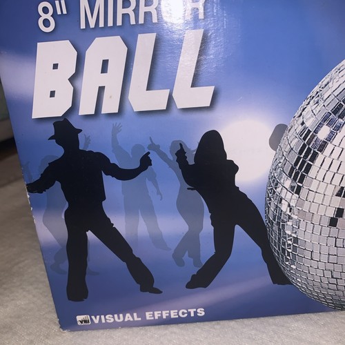8” Mirror Ball Visual Effects Disco Light show - Picture 2 of 6