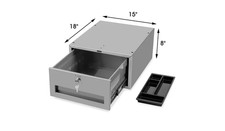 U-Line Packing Table Locking Drawer 18" x 15" x 8" H-1550 New and Free Shipping