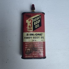 Vintage 3 in 1 oil can Heavy Body Oil SAE-20 ...