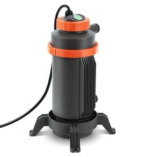 Poolheizung Elektrisch Wärmetauscher 4-Fach Sicherheitsschutz Schwimmbad 3KW NEU