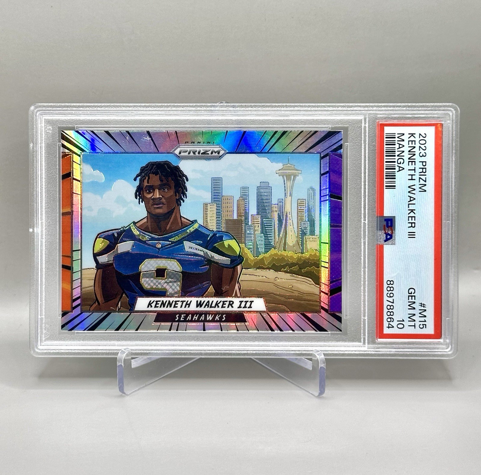 2023 Panini Prizm - Manga Kenneth Walker III #M-15