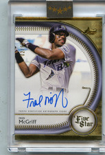 2024 TOPPS FIVE STAR #FSA-FM FRED McGRIFF AUTOGRAPH #2/99, TAMPA BAY DEVIL RAYS
