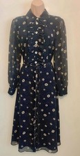 L.K. Bennett London Stunning Dr Ensor Midi Shirt Dress Size 12