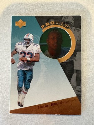 Karim Abdul-Jabbar 1996 Upper Deck #PV33 Proview IN1