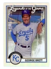 2023 Topps Series 2 George Brett Legends of the Game #LG-16 SP Insert MLB HOF