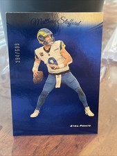 2024 Panini Prestige - Matthew Stafford #173 Xtra Points Blue /599 Color Match